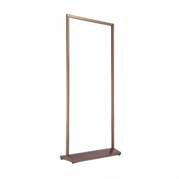 Triangular base vertical screen - rose gold - Image 4