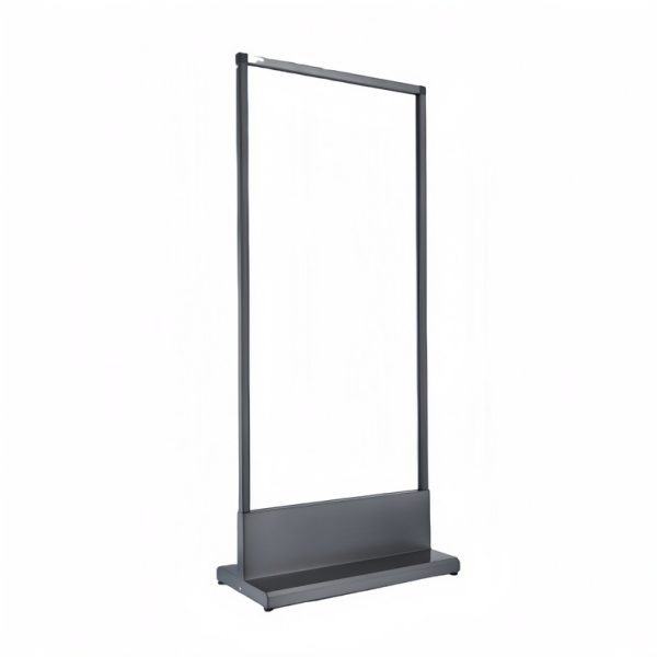 T-shaped base vertical screen - black gold - Image 3