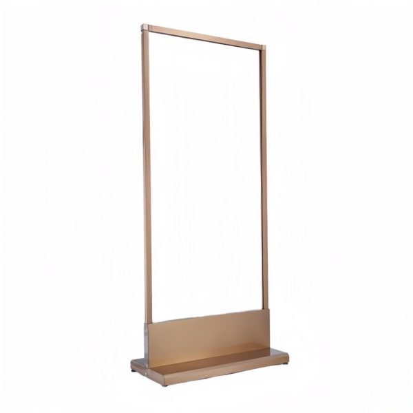 T-shaped base vertical screen - rose gold - Image 3