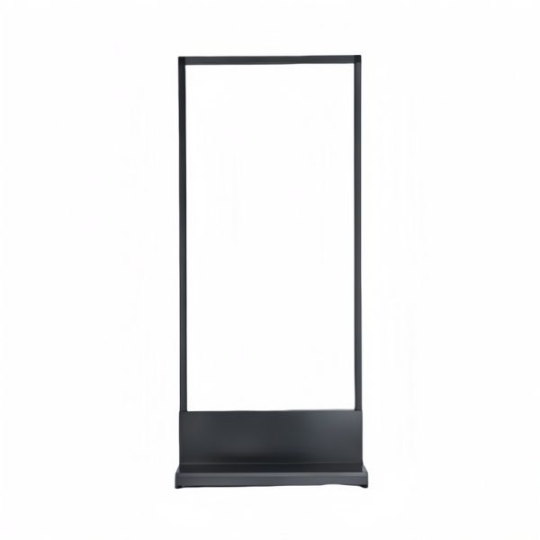 T-shaped base vertical screen - black gold - Image 2