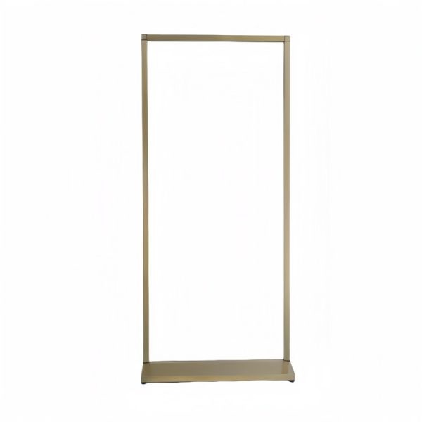 Triangular base vertical screen - champagne gold - Image 5