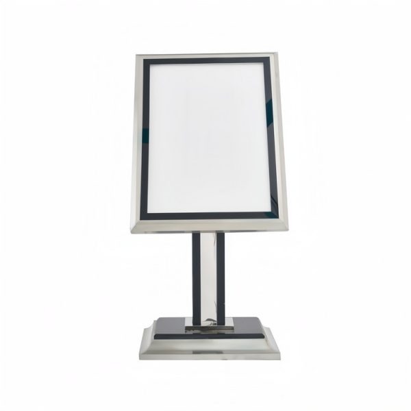 Square Stand - Brushed Silver