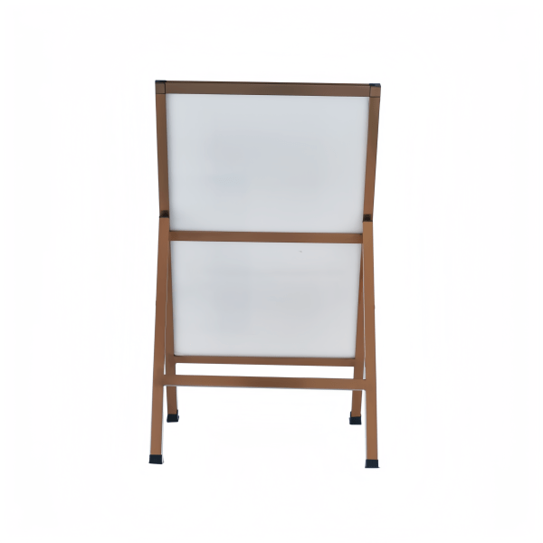 Stainless steel poster stand - rose gold - Image 2